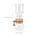 HEALEEP Cold Brew Coffee Maker Glass Pot Ice Coffee Dripping Pot Handcrafted All-in-one Cold Brew Dripper Suitable for Home and Office Use 1-set