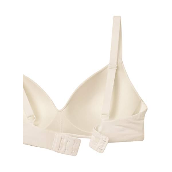 Amazon Essentials Women's Brushed MIRCOFIBER Wirefree Bra, Beige, 32B