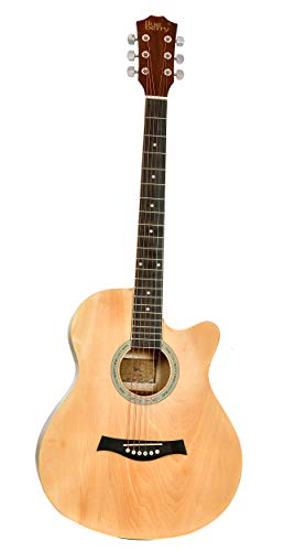 Image of BLUEBERRY B40, Acoustic Guitar Kit Inbuilt Truss Rod, with Bag, Strap, One Pack Strings and Picks - 40 Inch (Natural)