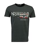 Photo Gallery geographical norway jisland men - t-shirt cotone uomo - classica t-shirt estiva logo - camicia a maniche corta - scollo v regolare - abito ideale primavera (grigio scuro m) Photo Gallery geographical norway jisland men - t-shirt cotone uomo - classica t-shirt estiva logo - camicia a maniche corta - scollo v regolare - abito ideale primavera (grigio scuro m)