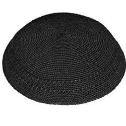 20 cm DMC Black Kippah