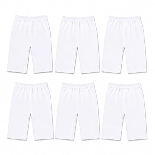 Image of MERIDA Cotton Cycling Shorts for Girl's (Pack of 6)