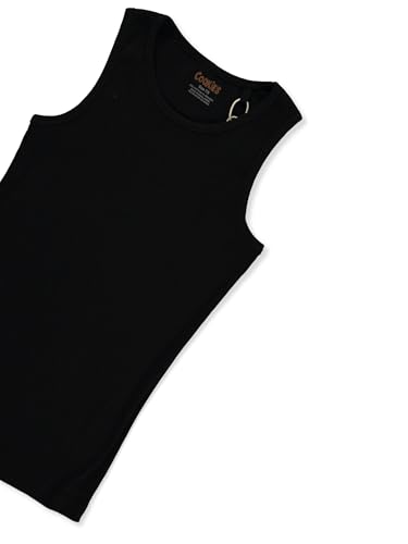 Cookie's Girls' Rib Tank Top - Black, 2t3