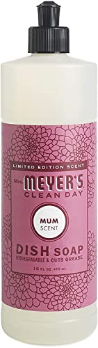 Image of Mrs. MEYER'S Liquid Dish Soap Variety Pack, 1 Apple Cider, 1 Mum, 2 CT