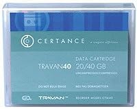 Certance HD 1PK 20/40GB TRAVAN40 Tape (CTM40)