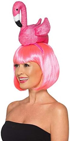 Smiffys Flamingo Headband, Pink