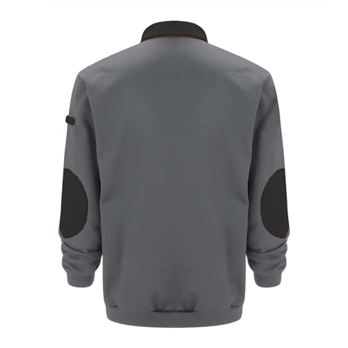 Sudadera casual 1/4 cremallera para caminar y trabajar 6