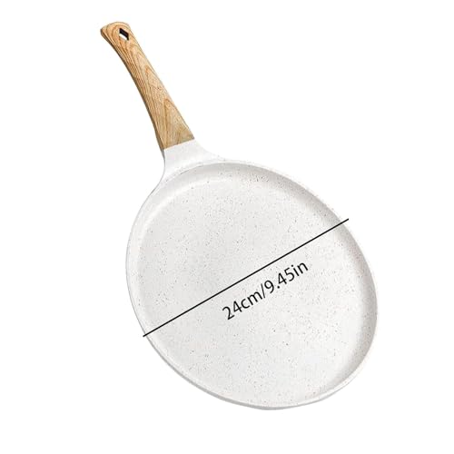 Poêle à crêpe induction 24cm et poêle à œuf antiadhésive pour plaque de cuisson