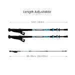 Strider X Carbon Fiber Trekking Poles Adjustable Hiking Poles - Image 3