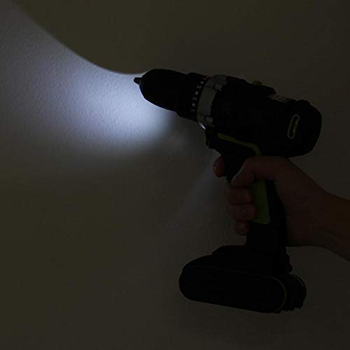 WRQ Akkuschrauber 36Volt Set - Der Akku-Bohrschrauber 36V Set Besticht Mit Seiner Kraft Und Ausstattung I 1.3 Ah Akku + Ladegerät I LED-Licht – Bild 6