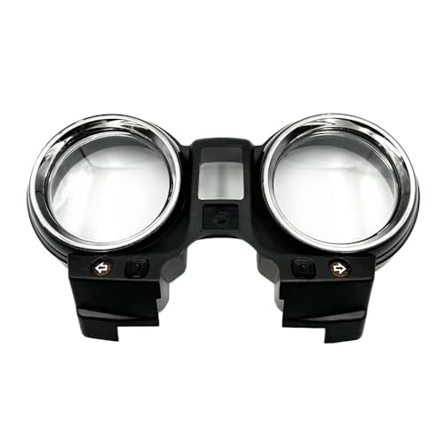 スピードメーター タコメーター ゲージカバー ホンダ ホーネット 600/ CB600 F/CB750 RC42 に適合 ホーネット 900 2003 2004 2005 2006 2007 に適合(Bottom Cover Black)