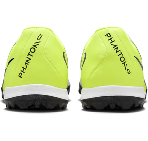 Nike Phantom GX 2 Academy TF Low-Top Soccer Shoes (FJ2577-003, Metallic Silver/Volt/Black)3