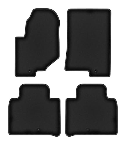 Tapis de sol en velours Durban SsangYoung Rexton IV SUV protection noir