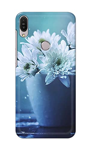 Image of PRINTFIDAA Flowers in The Glass On The Table Printed Designer Hard Back Case Cover for Asus Zenfone Max Pro (M1) ZB601KL / ZB602KL (5.99 inch) -(TY) MVN1002