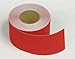 Traction Surface Skid-Gard Solid Color Floor Tapes, RED, 4" x 60-ft.