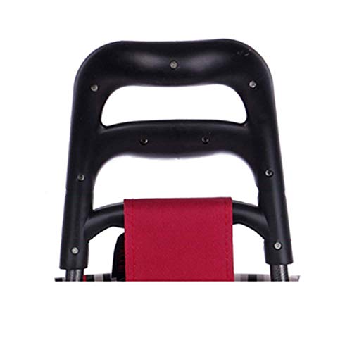 Carretilla plegable portátil con ruedas de carga miniatura 6
