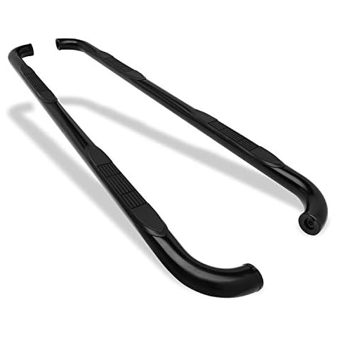 BETTER AUTOMOTIVE Side Steps Running Boards Compatible with 2002-2008 Dodge Ram 1500 Quad Cab / 2003-2009 Dodge Ram 2500 / 3500 Quad Cab Truck Pickup 3" Black Side Bars Nerf Bars Cover