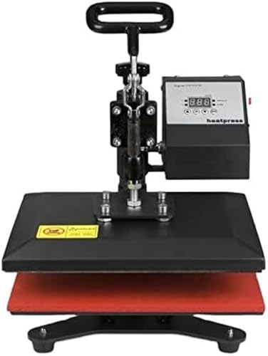 Prensa térmica con control dual y base giratoria 30x23 cm