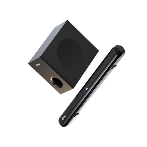 Image of EVM EnAura 100W Bluetooth Soundbar with Subwoofer | 5.3 Bluetooth, HDMI ARC, Optical, AUX, USB | LED Display Home Theater Speaker for TV, Music & Movies (EVM-BTS-109)