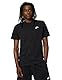 Nike Herren T-Shirt Sportswear Club, Black/White, M, AR4997-013