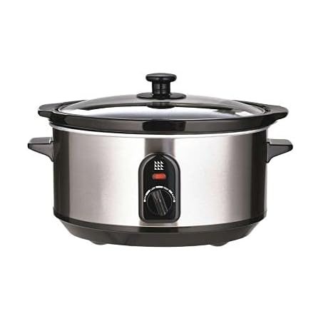 Lakeland Electric Family Slow Cooker, Brushed Chrome - 3.5L