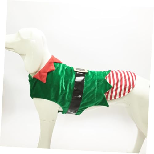 Disfraz de Elfo para Perro Talla L Color Verde miniatura 4