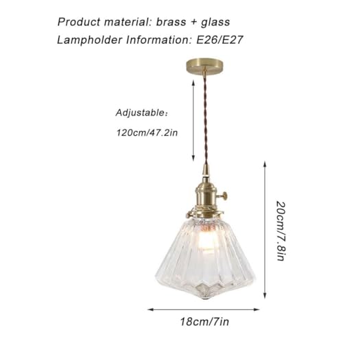 Luces de latón modernas ajustables para renovar techos altos 7