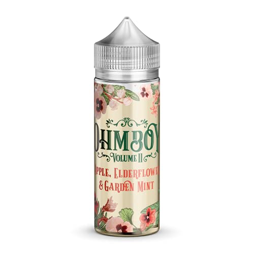 Ohm Boy Volume 2 100ml Shortfills - Apple Elderflower & Mint - Vape Liquid - E Liquid Vape Juice - No Nicotine