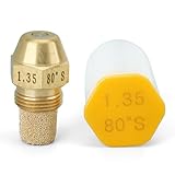 High Efficiency 80 Degree Metal Nozzle for Industrial Furnaces with 14 GPH Bronze Coal Stove Coal Combustion
