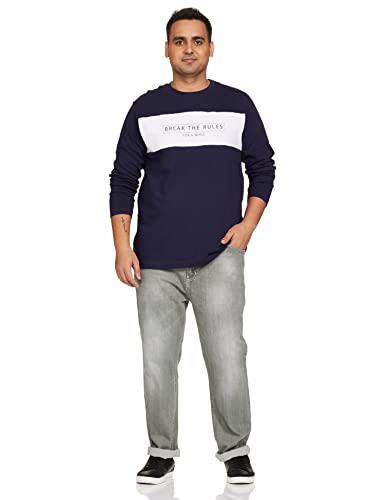 Image of Amazon Brand - Symbol Men's Color Block Regular Fit T-Shirt