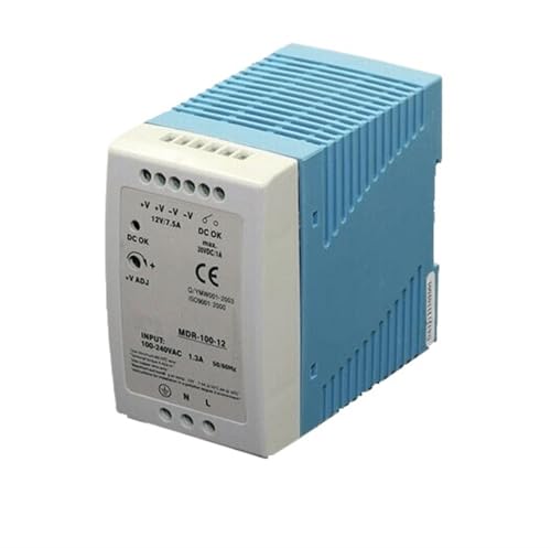 Alimentation commutable MDR100W-48V 100W pour rail DIN industriel