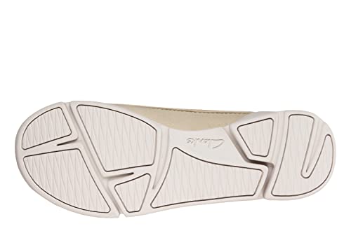 Image of Clarks Womens 26147701-white Sneaker