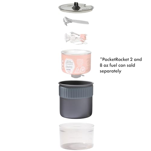 MSR Trail Mini Duo Set de Cuisine pour Camping : Gagnez de la Place dans votre Sac - 2