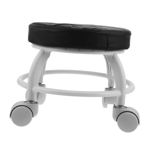 NOLITOY Roller Stool for Garden Garage Medical Pottery Universal Stool Round Seat Heavy Duty