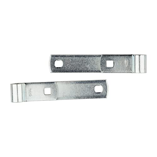 National Hardware N130-005 290Bc Screw Hook/Strap Hinges In Zinc Plated, 2 Pack,6 Inch #TOP2