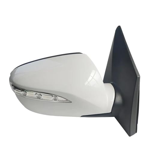Rétroviseur latéral pour remplacer un miroir cassé sur Hyundai IX35 blanc 8 pins