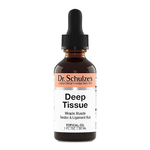 Dr. Schulze's Deep Tissue Oil | Powerful Herbal Support for Muscles, Tendons and Joints