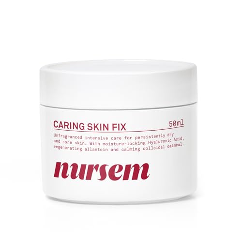 Nursem Caring Skin Fix 50ml | Intensive Hand Treatment & Natural Barrier Cream for Dry Sensitive Skin Restores Soothes & Protects Hard-Working Hands from Cracks & Irritation