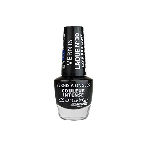 Vernis Laque n°30 Noir Brillant