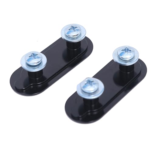 Simnliras Aluminium Mirror Block Off Plates for BMW S1000RR 2020-2024, Decorative Mount Mirror Block Off Cap Base Plates for S1000RR Black