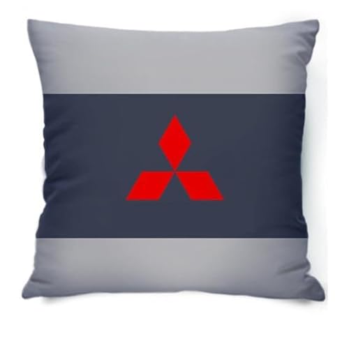 VAPORVERSE Manta de Viaje y Cojin 2 en 1 para Mitsubishi Evolution X, Edredón de Almohada de Doble Uso Almohadilla Cojines de Tiro Accessorios de Coche