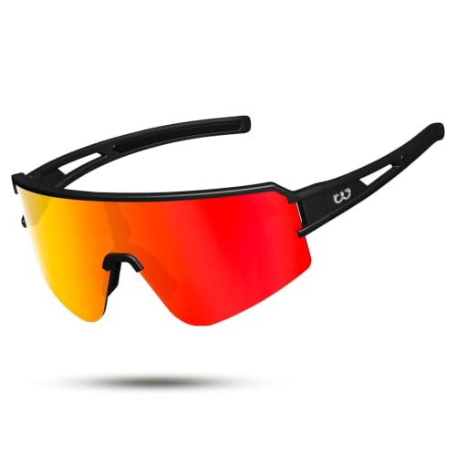 SPOSUNE Polarized Sunglasses for Baseball Running Cycling for Adult Youth