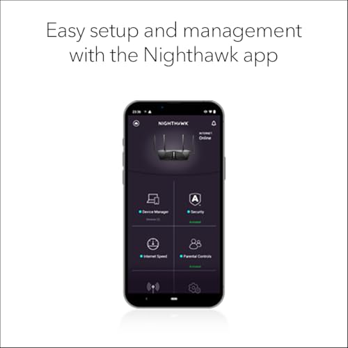 Image of Netgear Nighthawk 5-Stream AX3600 Dual-Band WiFi 6 Router (up to 3.45Gbps) - RAX41