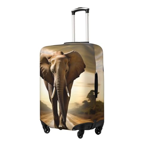3d Elephant Print Suitcase Cover Travel Luggage Cover Suitcase Protector Covers With Zip Washable For18in-32in Luggage2