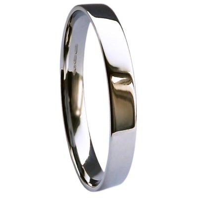 Alliance mariage platine 2mm bague anti déformation confort durable taille I à P