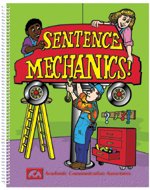 Spiral-bound Sentence Mechanics Book