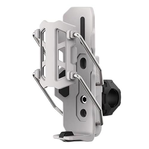 Porte-bidon de vélo automatique à pince et support rotatif 360 pour guidon moto