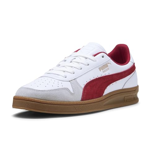 PUMA Mens Indoor Lace Up Sneakers Shoes Casual - White - Size 6.5 M2