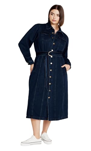 Image of City Chic Women's Plus Size Dress - Lady Oaklyn