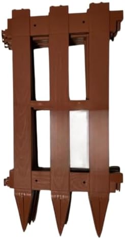 Kit Cercas Plástica Decorativa Cerquinha de Jardim Inglês Alta 50...